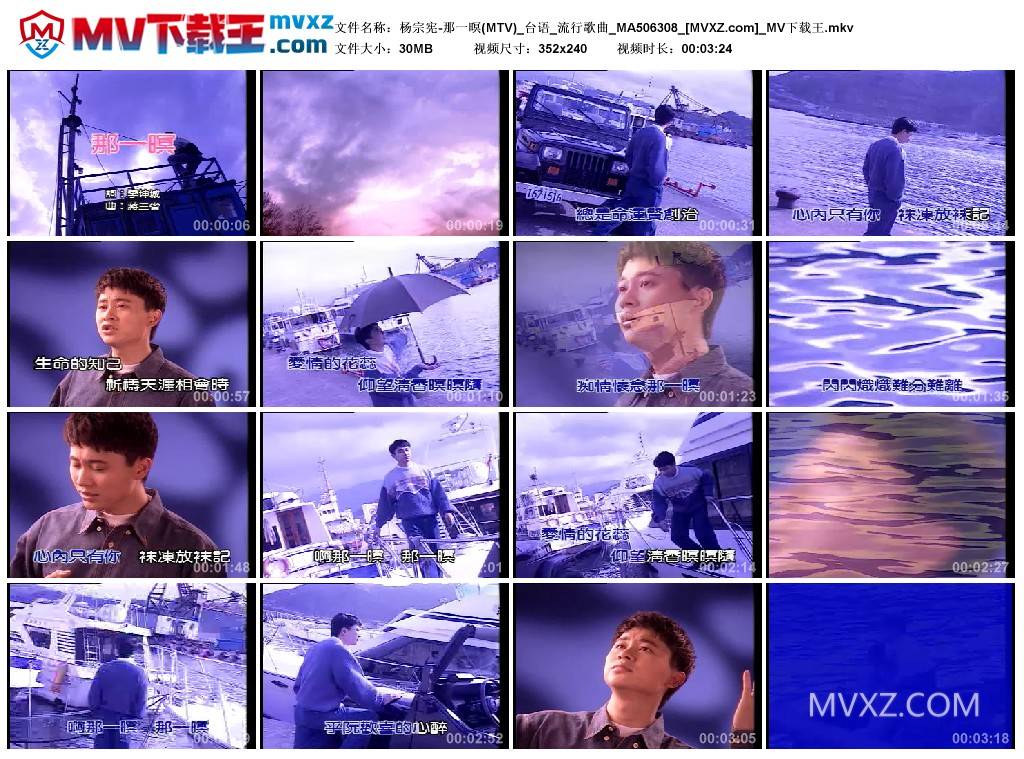 杨宗宪-那一暝(MTV)_台语_流行歌曲_MA506308